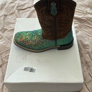 Glittery Cowboy Boots